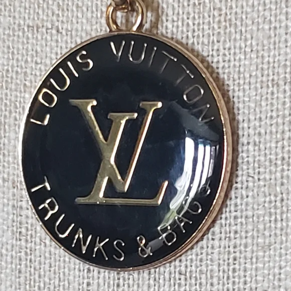 Vintage Louis Vuitton Bag Tag Necklace - Picture 3 of 6